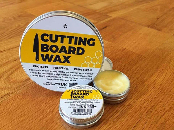 Cutting Board Wax 120g - Natural Wood Wax for cutting boards, chopping blocks and butcher block